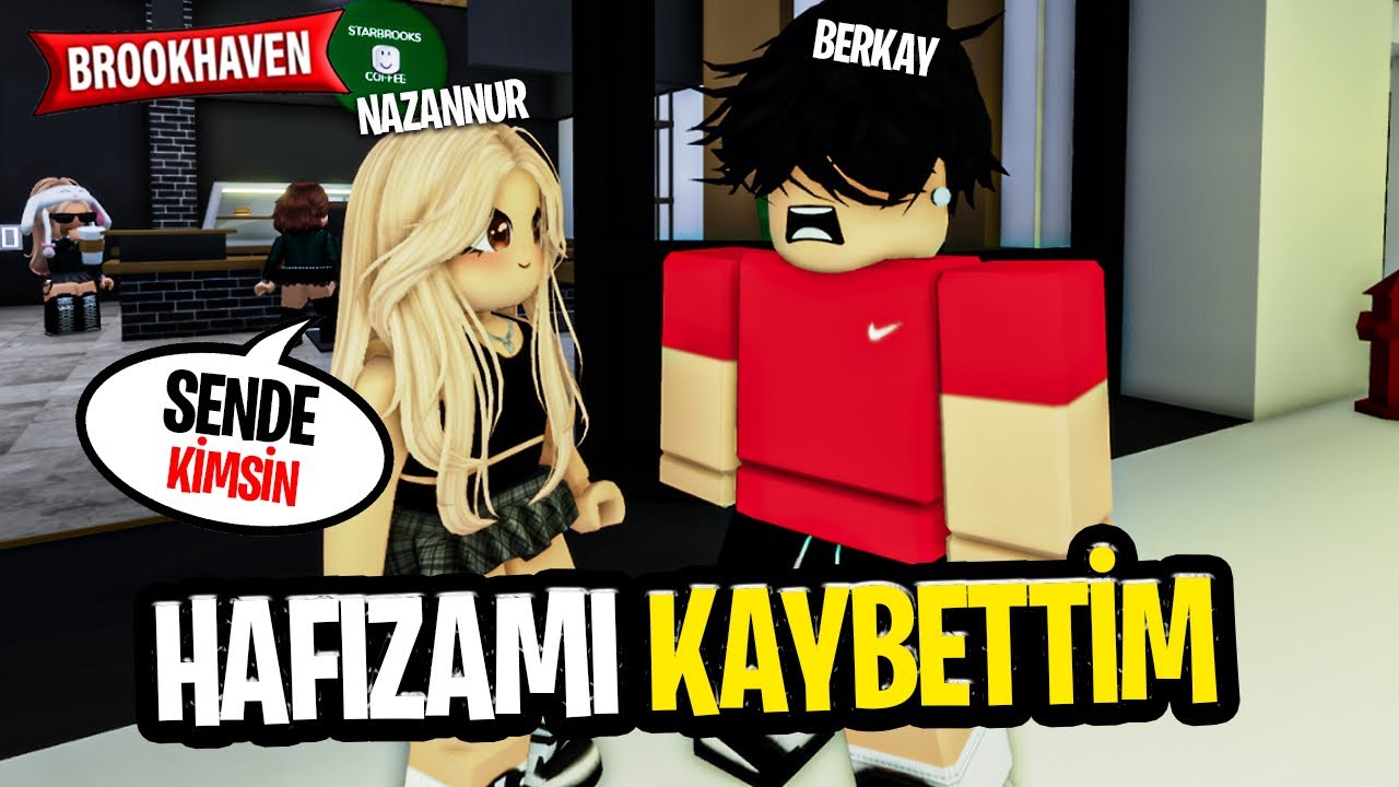 HAFIZAMI KAYBETTİM! BERKAYI HATIRLAYAMIYORUM 😢 roblox brookhaven 🏡rp
