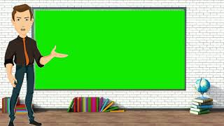 classroom, teaching, presentation animated green screen video for youtubers copyright free