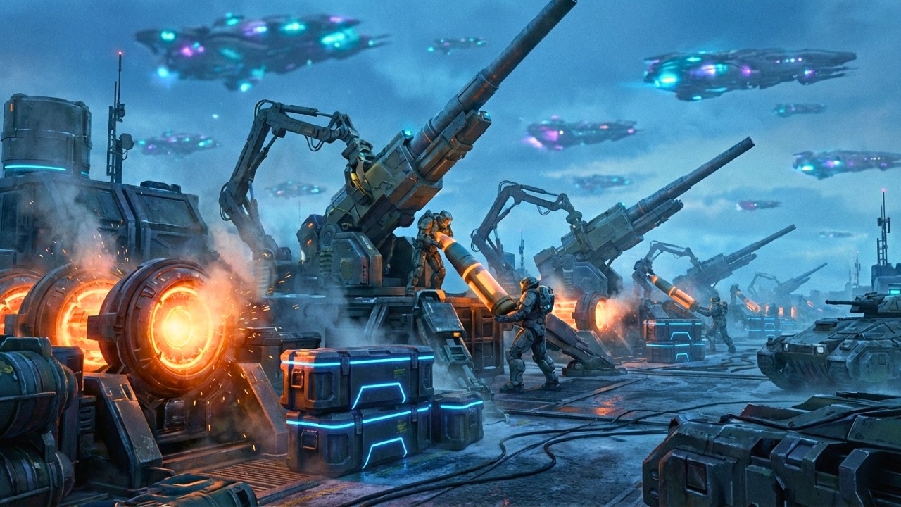 Aliens fragten, warum Menschen übermäßig Munition laden — bis Invasionsflotte die Antwort lernte