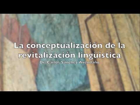 PLPLE21-La conceptualización de la revitalización lingüística