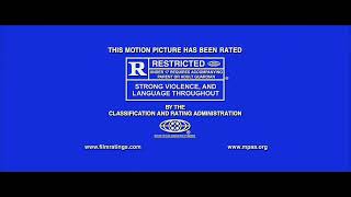 MPAA Rating Card (R, 2021)