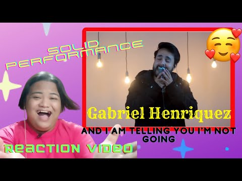 And I Am Telling You I'm Not Going - Gabriel Henrique [REACTION]