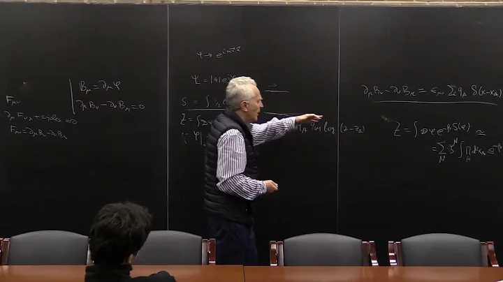 Lecture 17 of Polyakov's Course on String Theory
