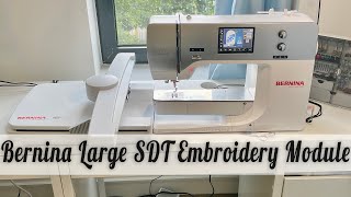 Bernina Large SDT Embroidery Module (with unboxing)