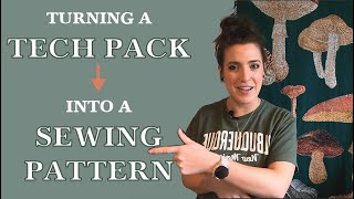Celebrity Creating a Sewing Pattern from the Tech Pack Wealth