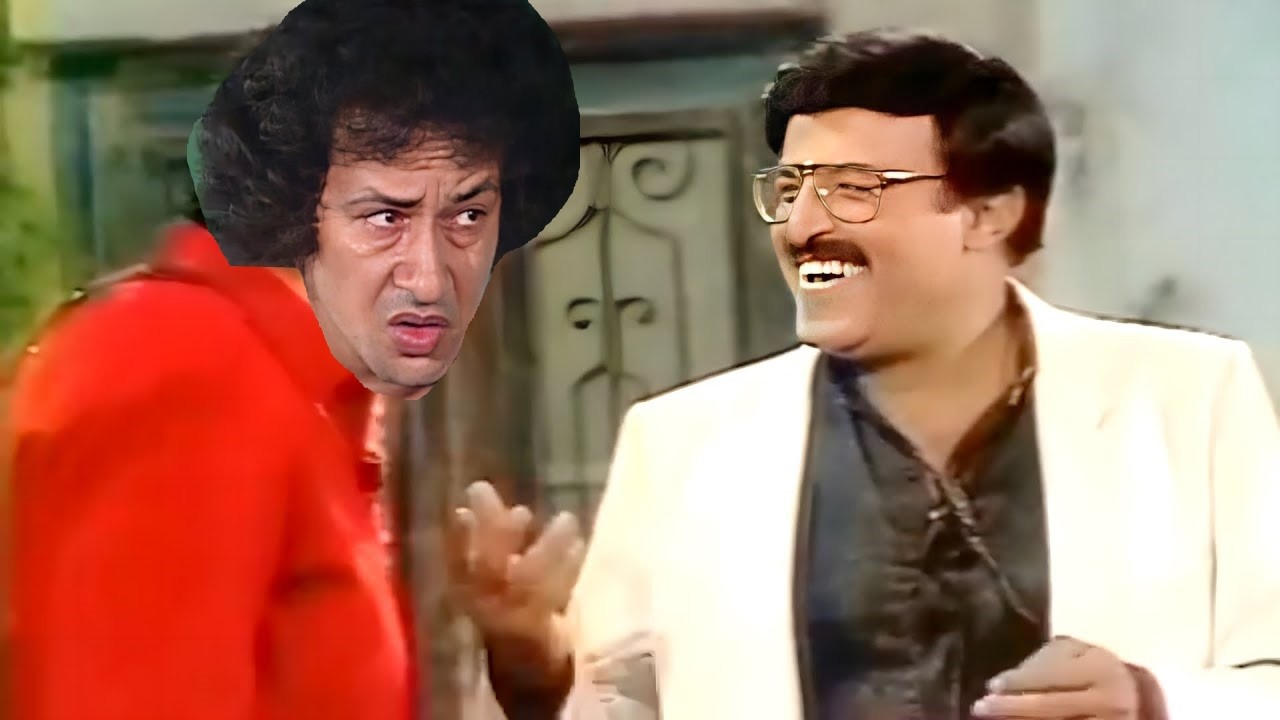 سمير غانم مش قادر يكمل المشهد من الضحك لما خرج عن النص وحرج محمد نجم صريخ ضحك😂😂الله يخربيت ده مشهد🤣🤣