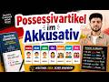 Learn German A1/A2 | Possessive Articles in Akkusativ with Examples