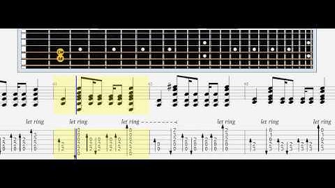 Thumbnail of Stone Sour - Through Glass tabs note guinar acustic lesson