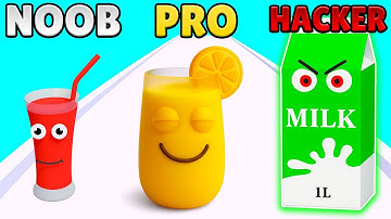 Juice Run❌❌NOOB vs PRO vs Hacker🔥🔥Walkthrough Max Gameplay ET3131