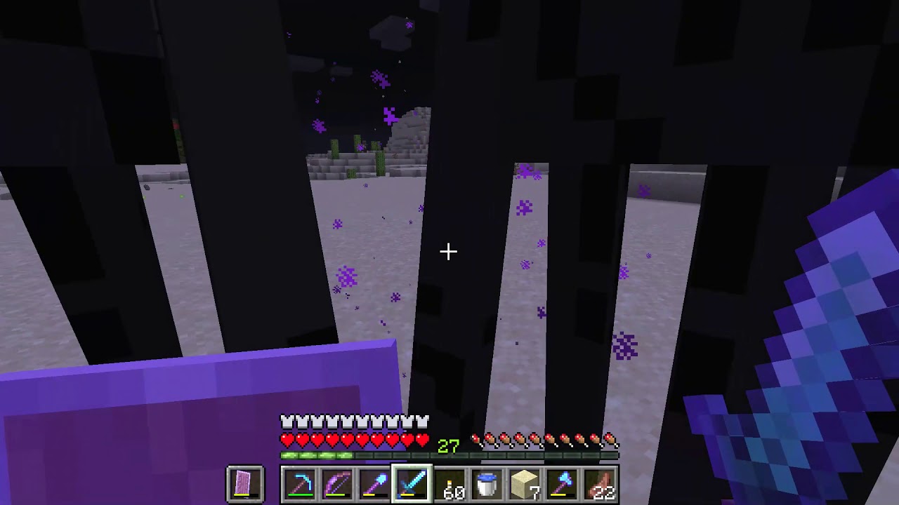 How to kill Endermen easily without taking Damage - Minecraft - YouTube