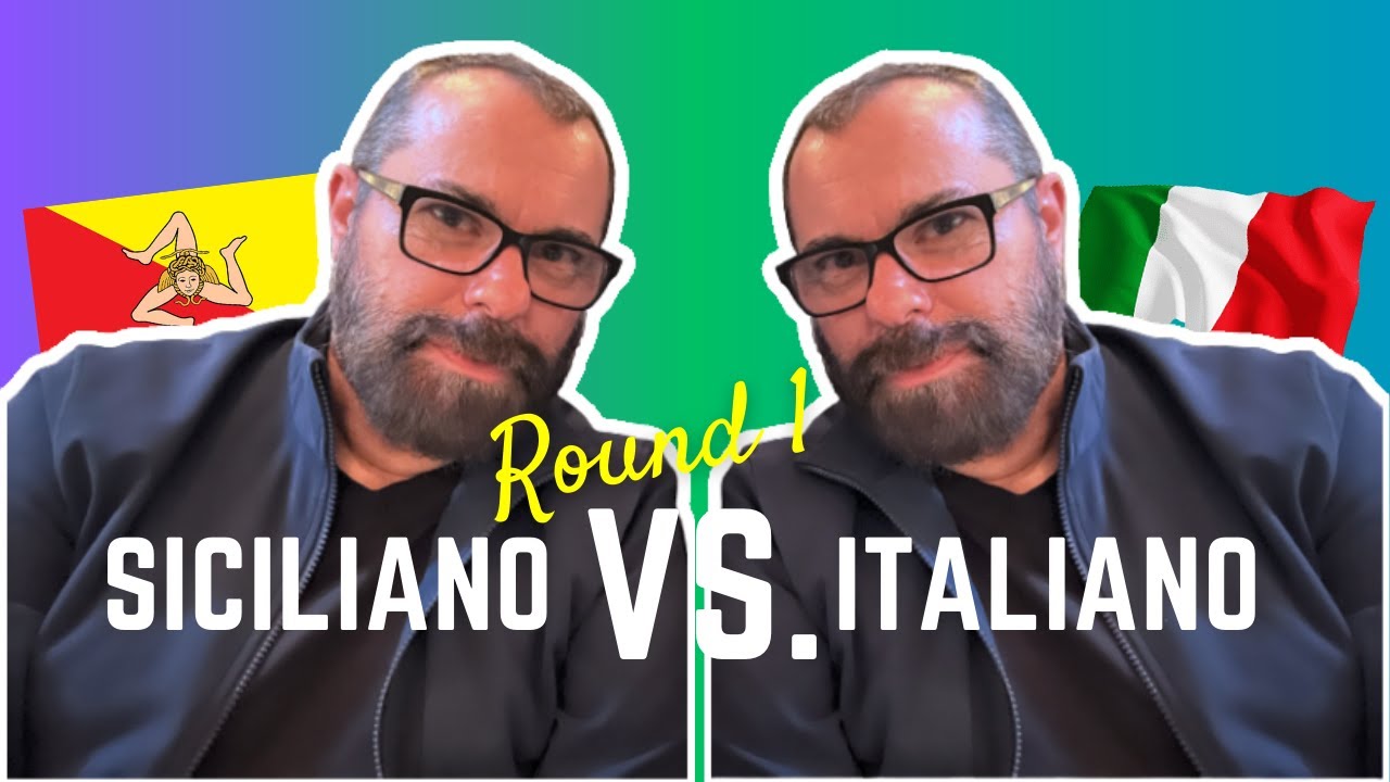 SICILIAN vs ITALIAN me speaking both sicilianheritage YouTube