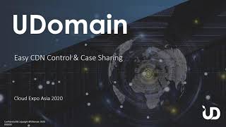 UDomain Easy CDN Control & Case Study