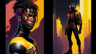 Miles Morales: The Future Unveiled - AI-Driven Concept Design