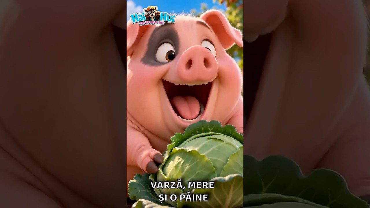 Un purcel cât un butoi 🐷 Nea Ilie, mai pune-i o felie | Desene pentru copii 썸네일