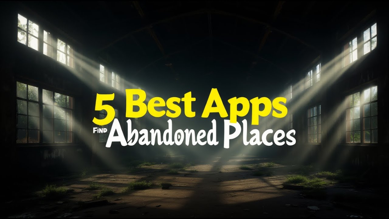 5 лучших приложений для поиска заброшенных мест (Urban Exploration Guide 2025)