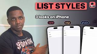 List Styles in SwiftUI — One Line of Code, a Whole New Look