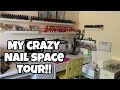 Nail Space Tour | Collab with Karen Heidi Rees!