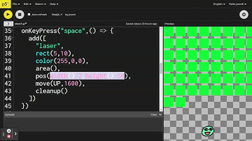 Space Invaders - Part 4.2: Laser fires from player position