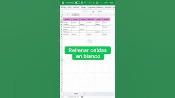 Rellenar CELDAS en BLANCO automáticamente en Excel #excel #microsoftexcel #excelavanzado