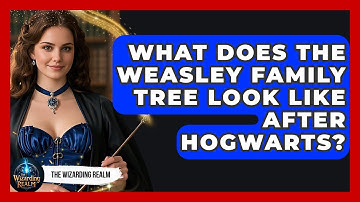 What Does The Weasley Family Tree Look Like After Hogwarts? - The Wizarding Realm