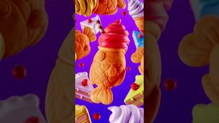 A Yummy Taiyaki Ice Cream #nomadsculpt in #cinema4d #c4d