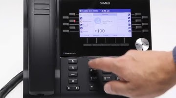 Mitel 6930 IP Phone - Transferring a Call