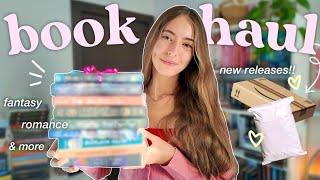 BOOK HAUL 🌷📚 New releases, fantasy, romance, young adult & more