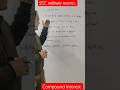 compound interest based question#compoundinterest#sscgd#shorts
