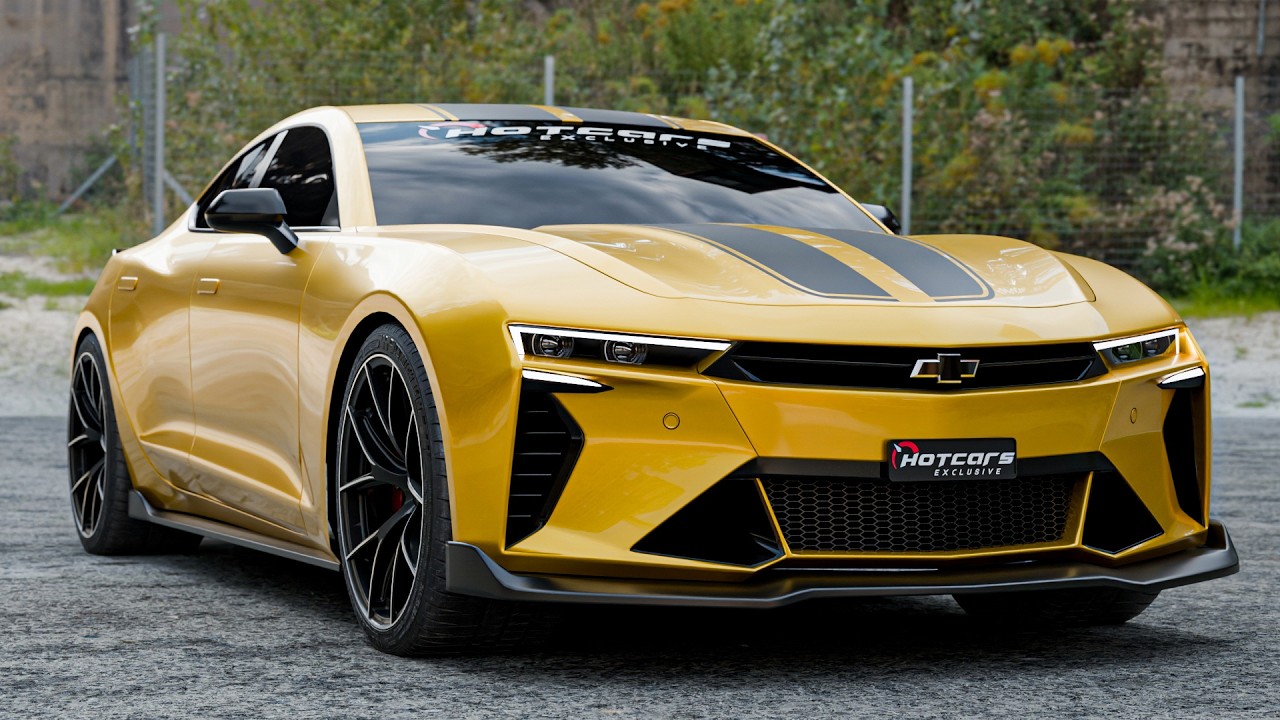 2027 Chevrolet Camaro CONCEPT REVEALED? This Future Chevy Muscle