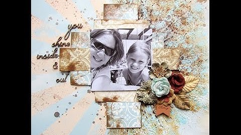 Mixed Media Layout Tutorial with Riddersholm Design