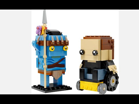 LEGO Brickheadz 40554 - Jake Sully and his Avatar (from James Cameron's Avatar) - Speed Build