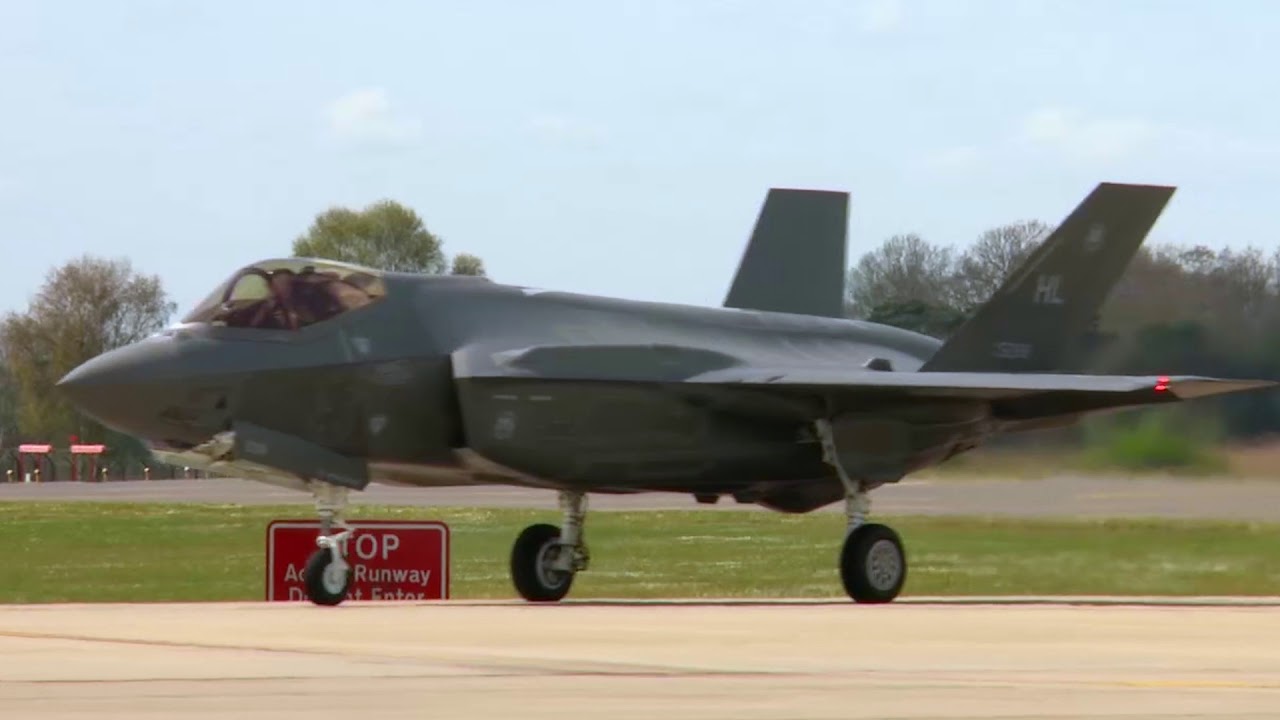 F35 visit to RAF Lakenheath 2017 YouTube