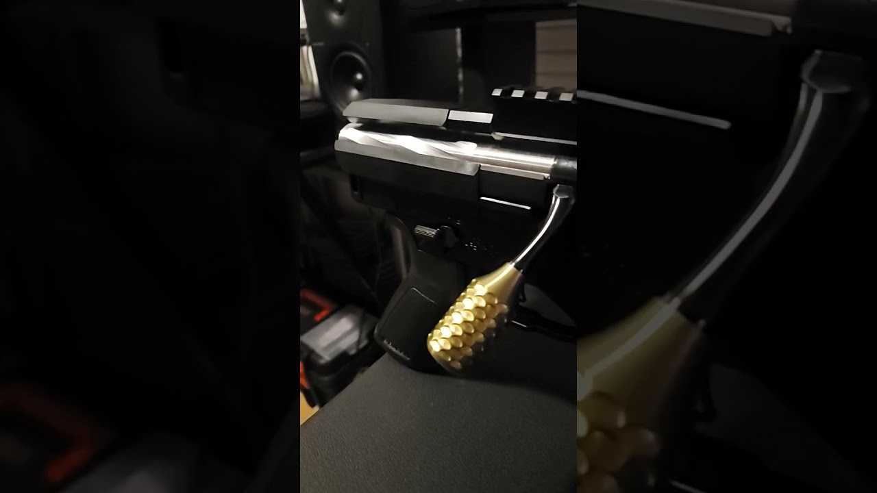 Freshly Installed Titanium fluted Bolt Shroud shorts ruger 