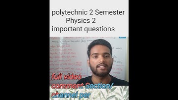 polytechnic 2 semester|Applied physics 2 most important questions #polytech #upbte#appliedphysics2