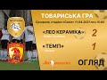 «ЛеоКераміка» - «Темп» Гірське 2:1 (0:1). Огляд. Товариський матч. 11.04.2021 р.