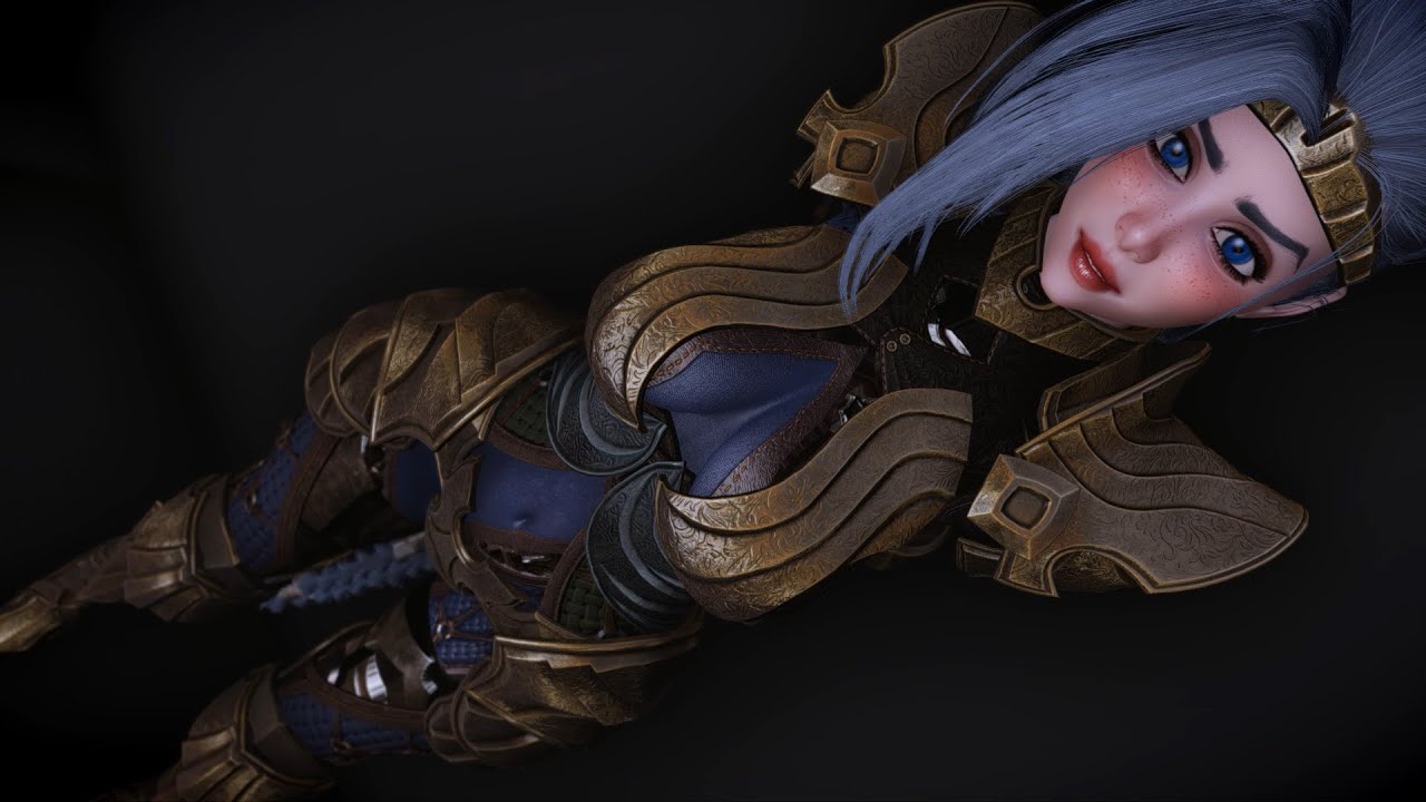 Skyrim SE-AE 4K броня Dracania