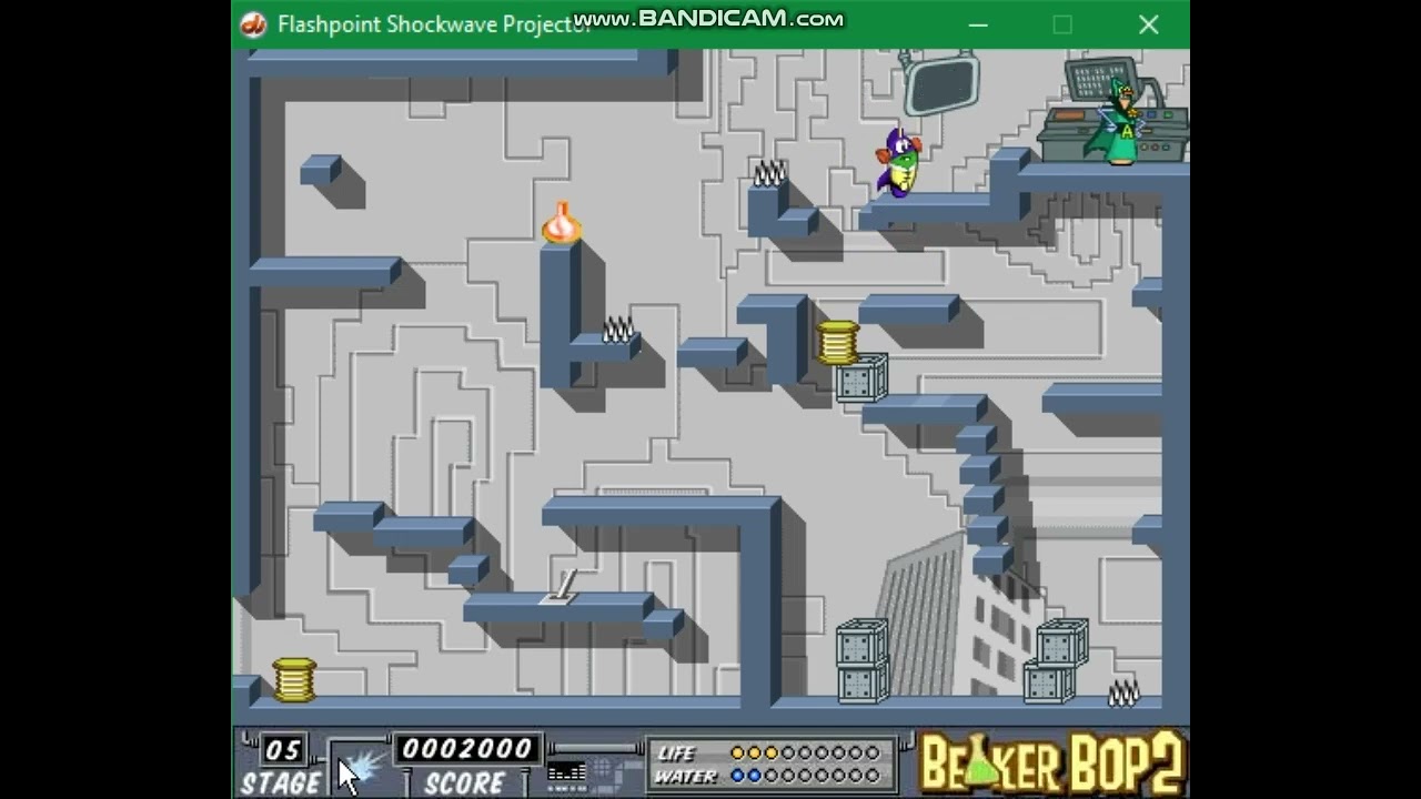 LarryBoy - Beaker Bop 2 (2002) | VeggieTales Flash Game