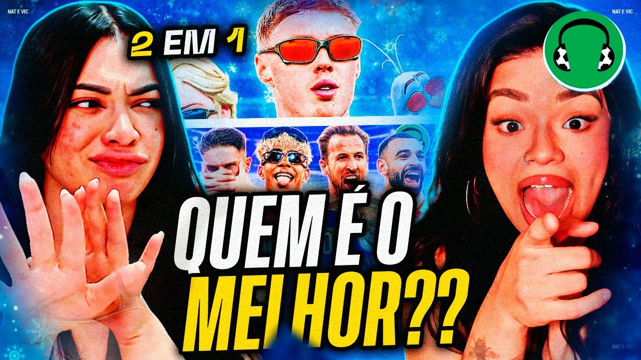 2 EM 1 - FUTPARÓDIAS: COLE PALMER ❄️ VOCÊ QUER BRINCAR NA NEVE? + CAMPEÕES EUROPEUS 2025 🏆 | [REACT]