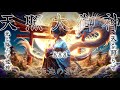 『天照大御神』村を龍神と共に救い照らす/奉納御神譜 spiritual meu