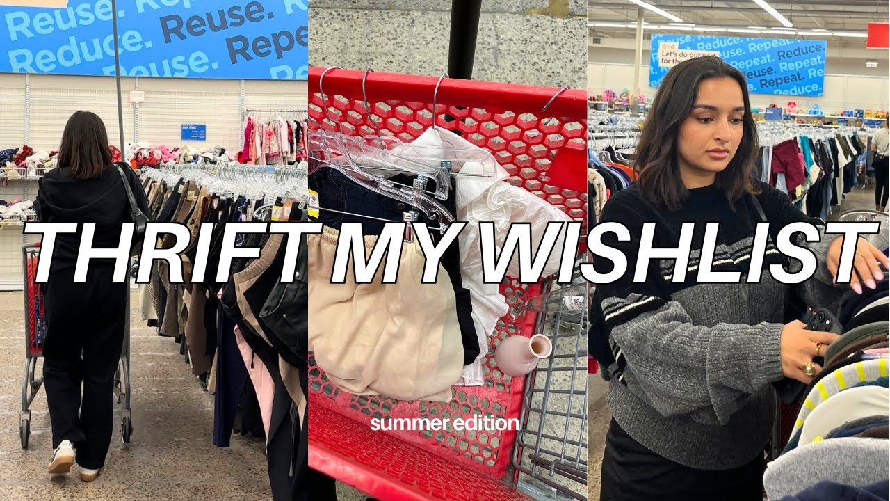 ЭКОНОМИЯ: МОЙ СПИСОК ПОЖЕЛАНИЙ НА ЛЕТО ☼ примерьте секонд-хенд | короткие шорты, топы с высокой п...