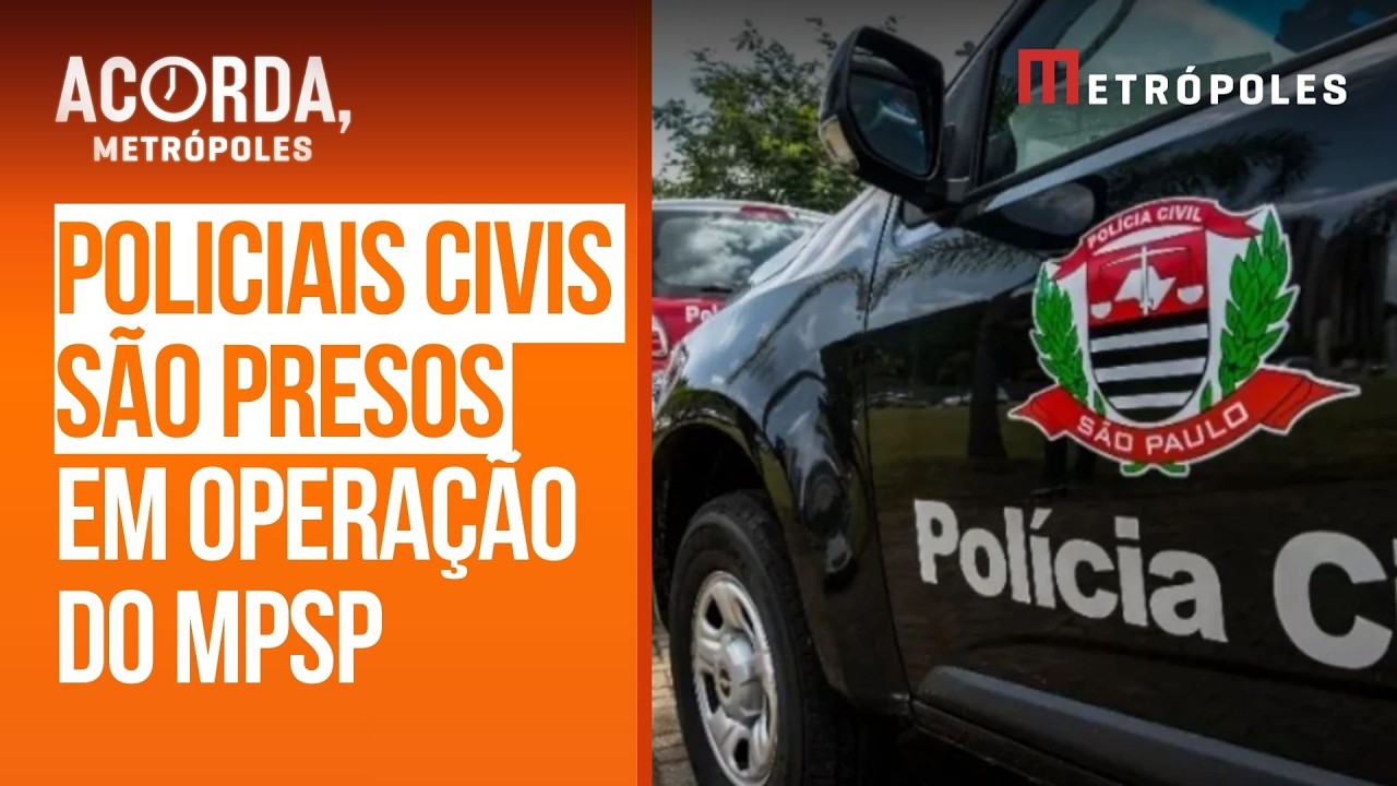 Policiais civis são presos em operação contra corrupção em SP