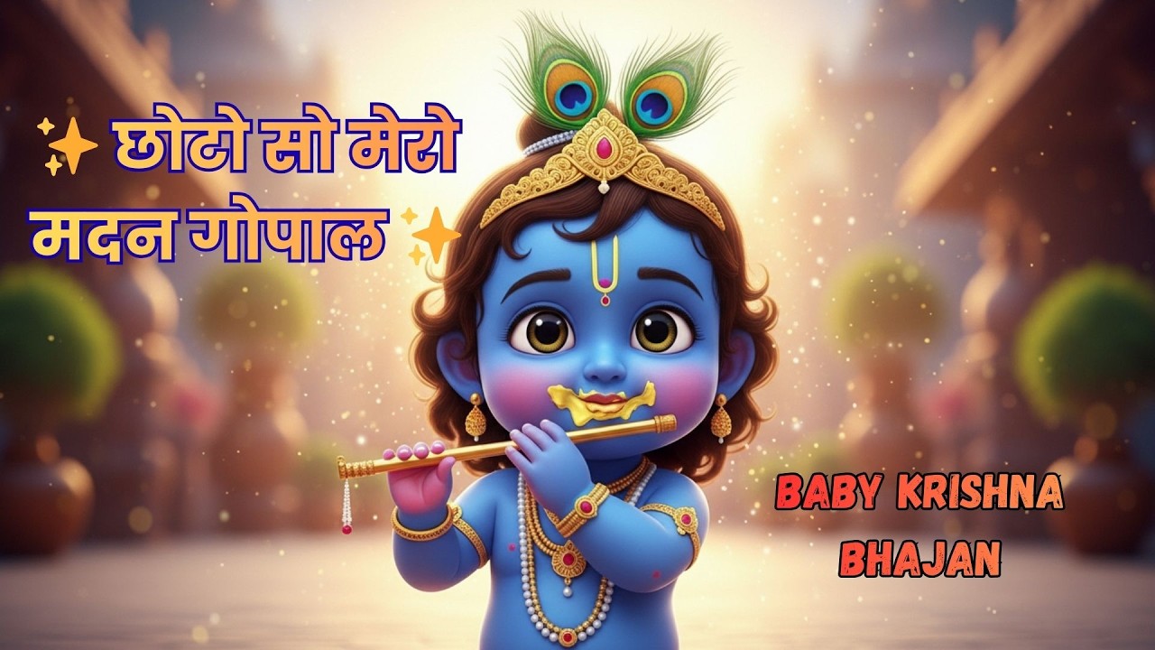 Baby Krishna Bhajan | छोटी छोटी गैया | Choti Choti Gaiyan Chote Chote Gwal | Babyowh