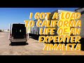 I Just got a Load To California Life of an Expediter in a Mercedes Sprinter Season 3