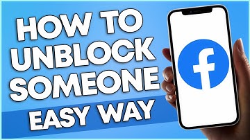 How To Unblock Someone On Facebook 2023 (THE EASY WAY)