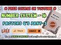 తెలుగులో వివరణ | NUMBER SYSTEM COMPLETE CONCEPT BY RAJ SIR |