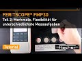 Feritscope fmp30 tutorial 2 merkmale anwendung  handmessgert ferritgehaltbestimmung  fischer