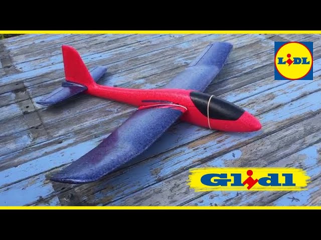 Glidl, planeur à 10 balles de chez Lidl - incidence intégrale