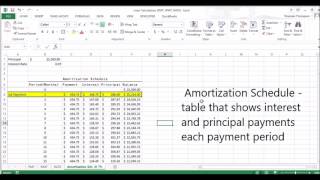 How to Use PMT, IPMT, & RATE Formulas on Excel
