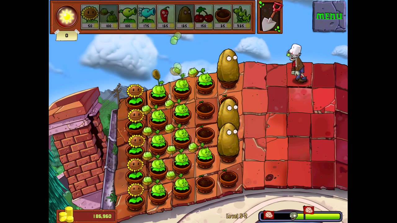 Level 5-2, Plants vs. Zombies Wiki