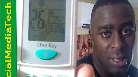 How To Program An Universal Air Conditioner  Ac Remote